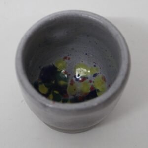 Alternative view of Κεραμική κούπα espresso απο μαύρο πηλό-"Καϊμάκκιν"